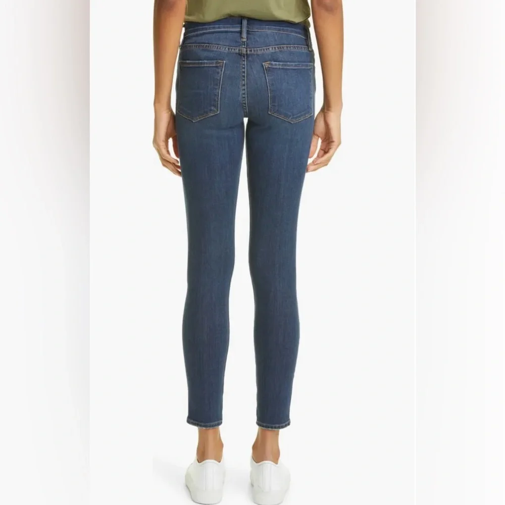 FRAME Le Skinny de Jeanne Crop Jeans - Picture 5 of 7